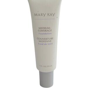 Mary Kay Medium Coverage Foundation Beige 300 Skinny Gray Cap 1 oz No Box